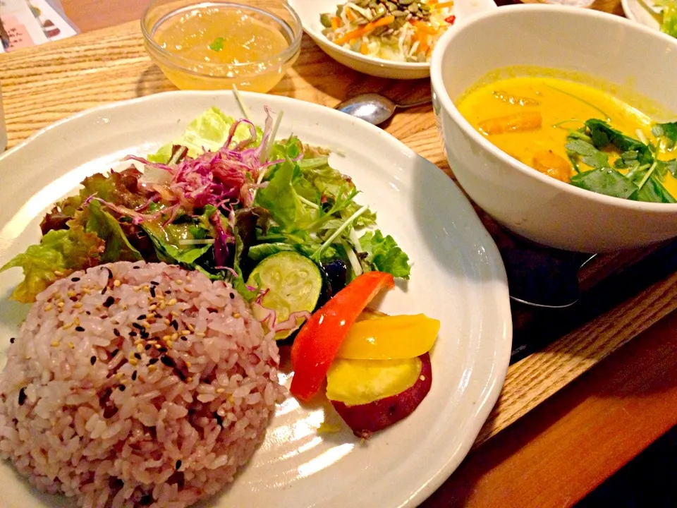 薬膳カレーランチ カボチャ＆ココナツ|mykombuuuさん