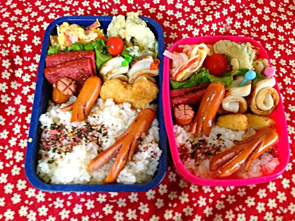 Snapdishの料理写真:9／5通学・パパ弁当|marinaさん