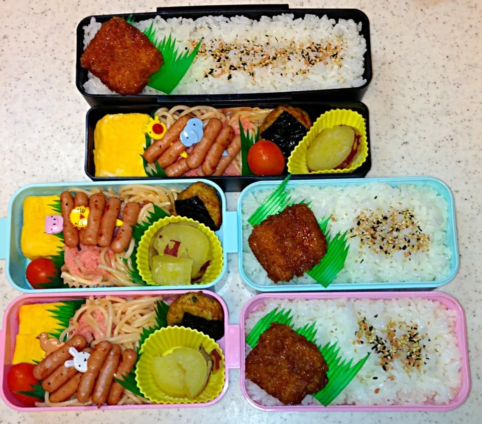 9／3子供達のお弁当|釣り大好き♪さん