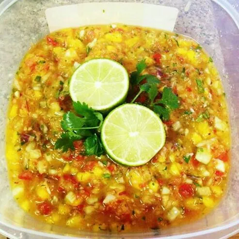 Mango salsa I made|Lee Annさん