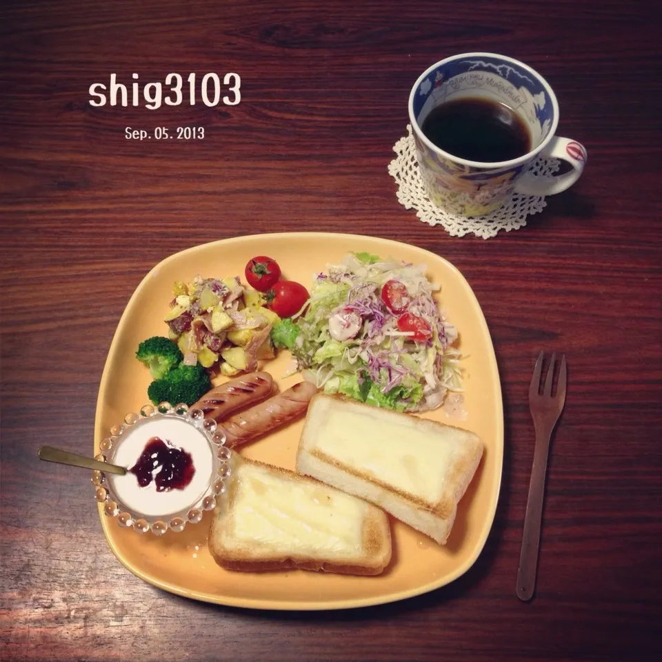 Snapdishの料理写真:Today's lunch|さと⋆さん