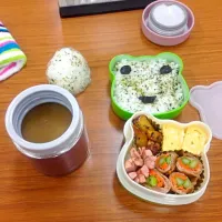 Snapdishの料理写真:彼へのお弁当|mさん