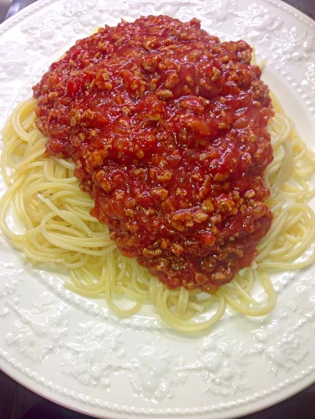 ランチ♡ミートソースパスタ|マイさん