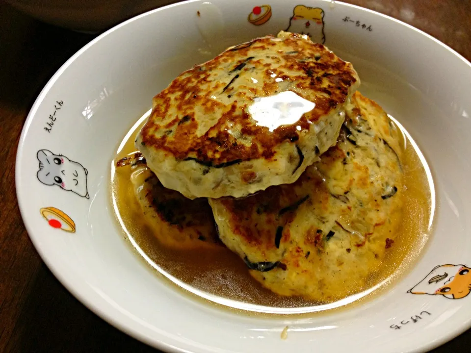 Snapdishの料理写真:あんかけ豆腐ハンバーグ|miduさん