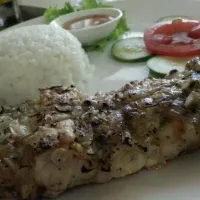 barbecued shark fillet|Chef Shaneさん