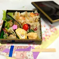 Snapdishの料理写真:お花見弁当☆|あかりさん