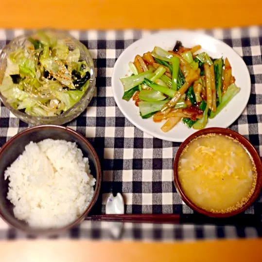 Snapdishの料理写真:今日の晩御飯|yujimrmtさん