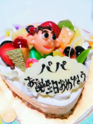 苺とプリンサンドして生クリームナペ

フルーツとマジパンのせた

birthdaycake♪|ｵﾆｵﾝｸﾞﾗﾀﾝｽｰﾌﾟさん