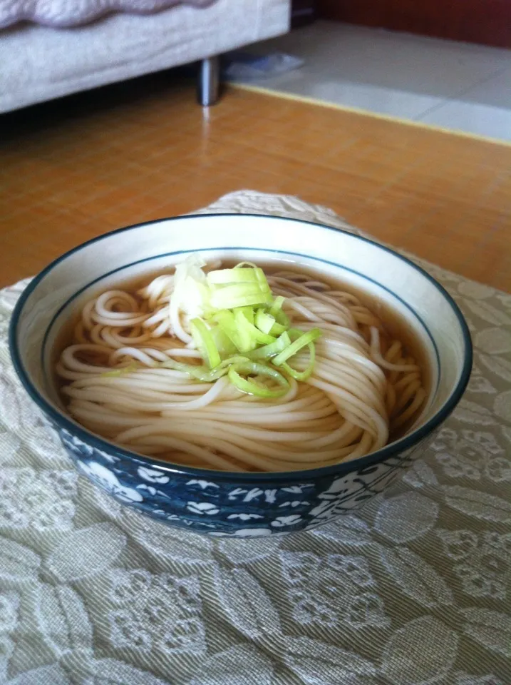 小葱麻油酱油面|九九さん