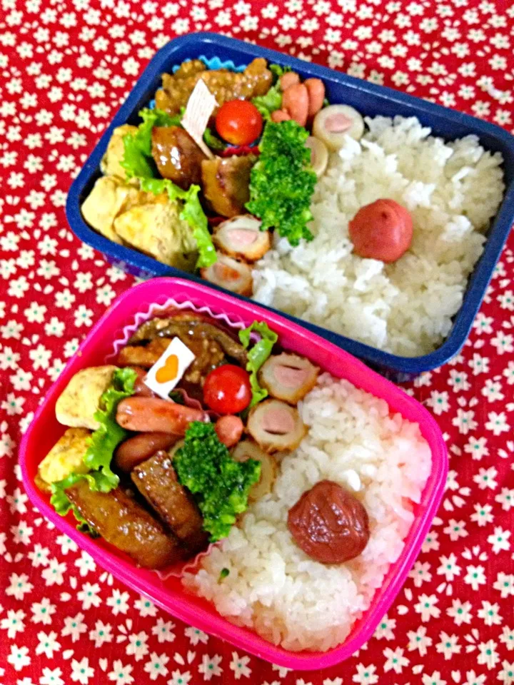 Snapdishの料理写真:9/6 通学・パパ弁当|marinaさん