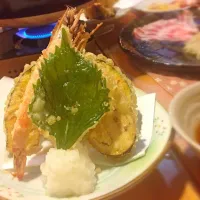 Snapdishの料理写真:古蝶庵の天ぷら|いばきょんさん