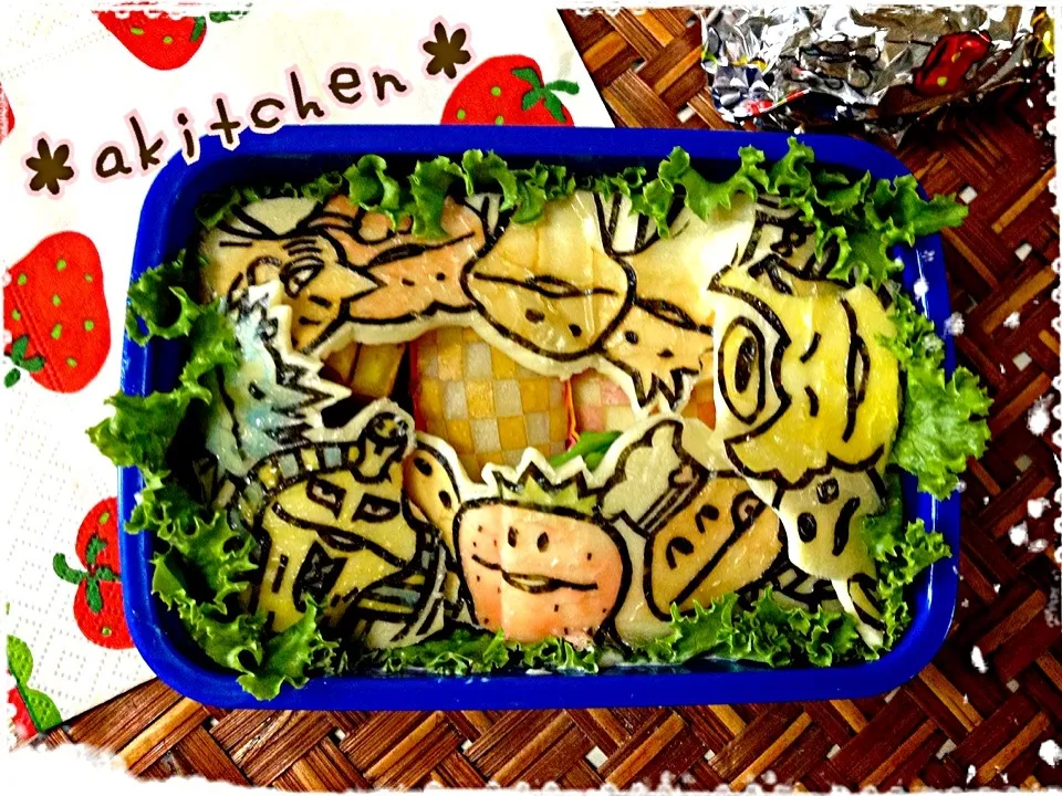 🍀なめこだらけ弁当🍀|あきさん