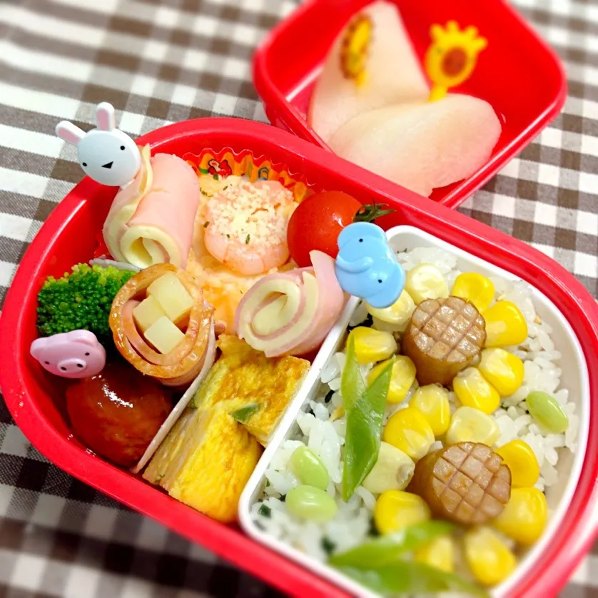 ひまわりお弁当(^_^*)|ひよさん