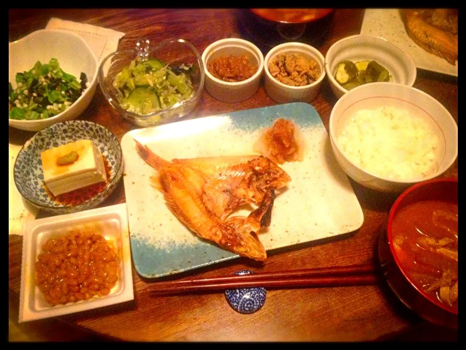 赤魚の干物定食|トキロックさん