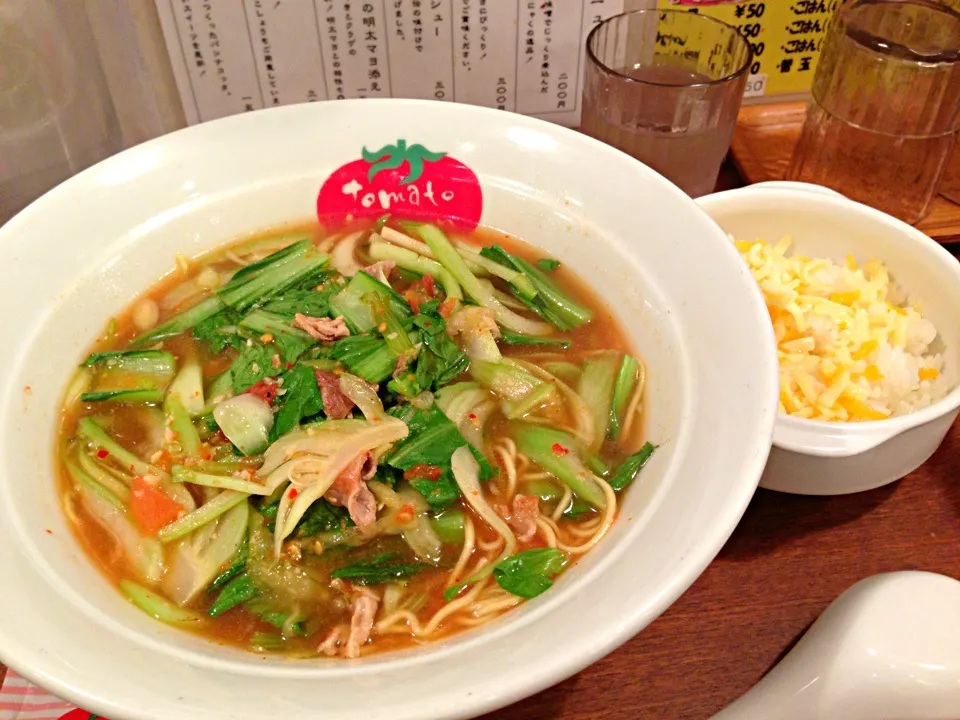 トマトラーメン(野菜2倍)|たけさん