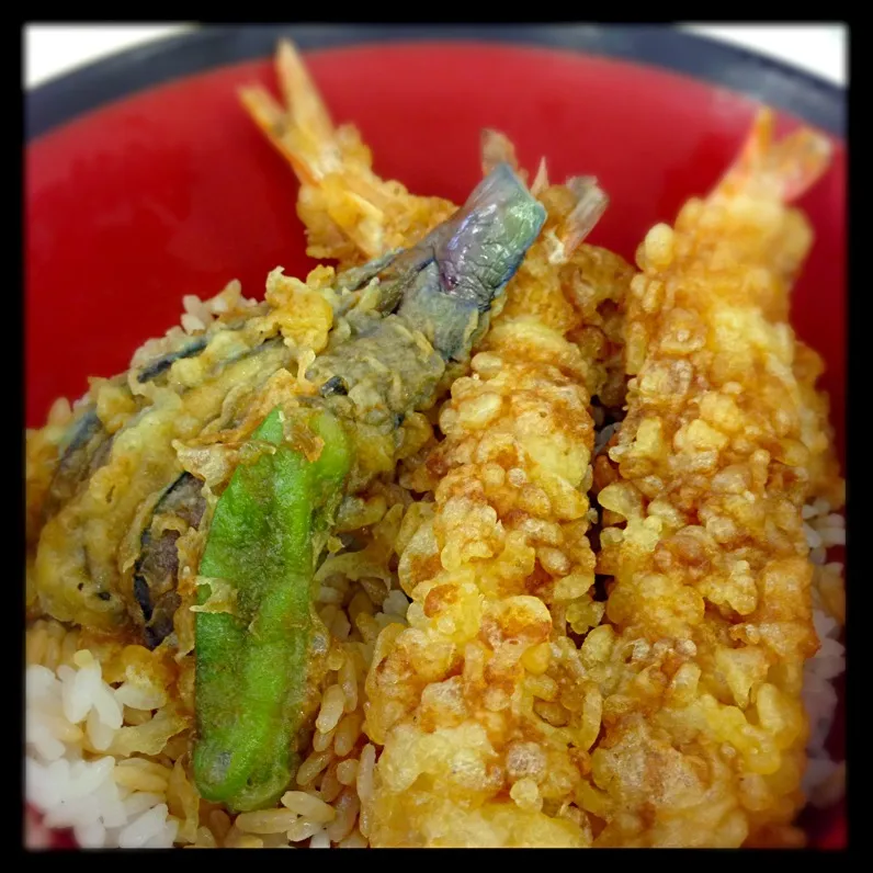 今日のランチは、天丼！|ちぇさん