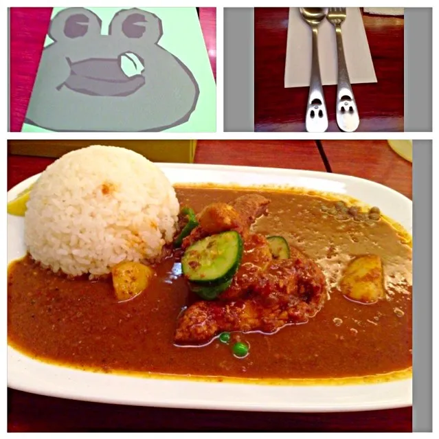 ミックスカレー@かえる食堂(池袋)|yoooochanさん
