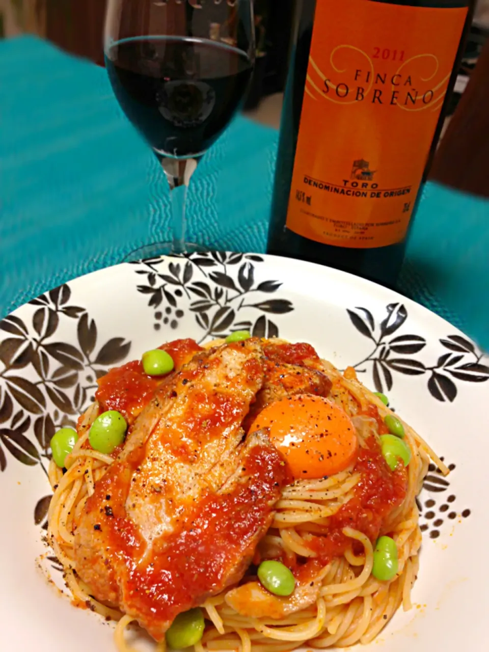 🐔鶏胸肉の🍅煮込みパスタ🍝|チョス ♪さん