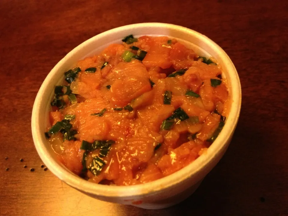 Yama's smoked salmon poke|tarqarさん