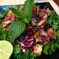 Snapdishの料理写真:Vietnamese Pork salad!|David McGuireさん