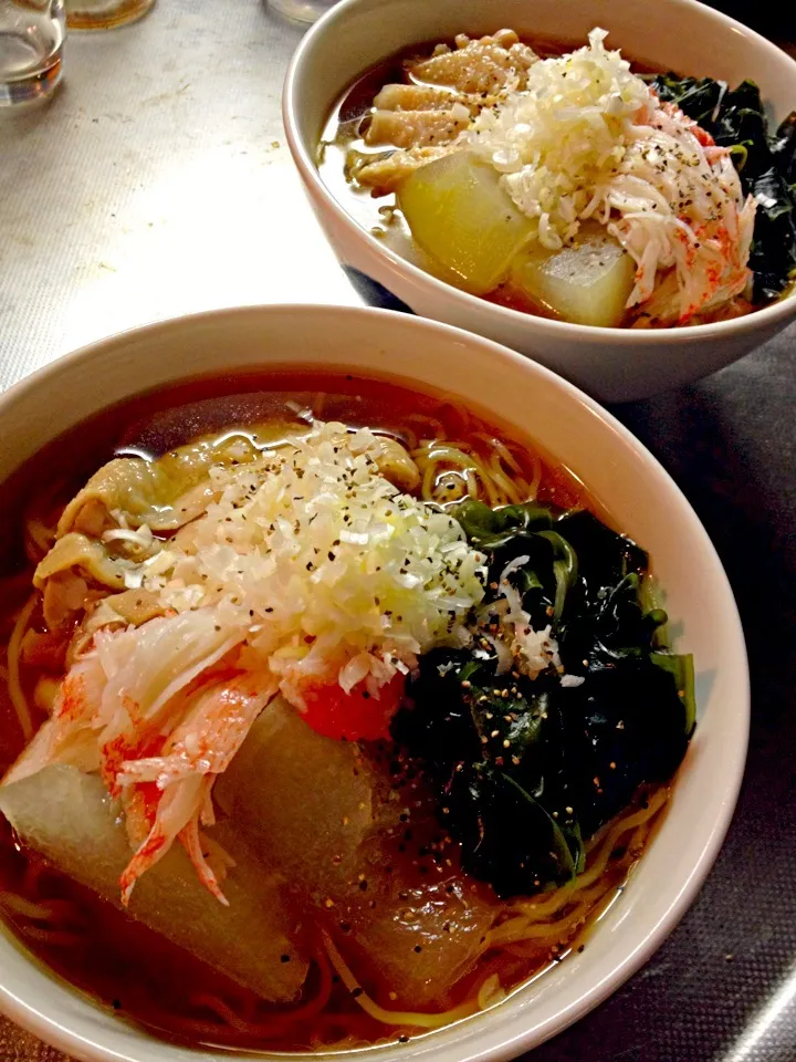 Snapdishの料理写真:醤油ラーメン|炊かれたいオトコ おこん 小栁津さん