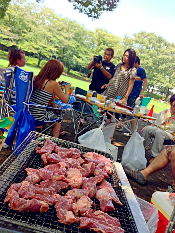 9/7BBQ、豚腹身編🐽|おかっぴーさん