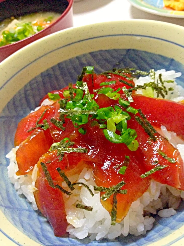 まぐろの漬け丼|あやさん