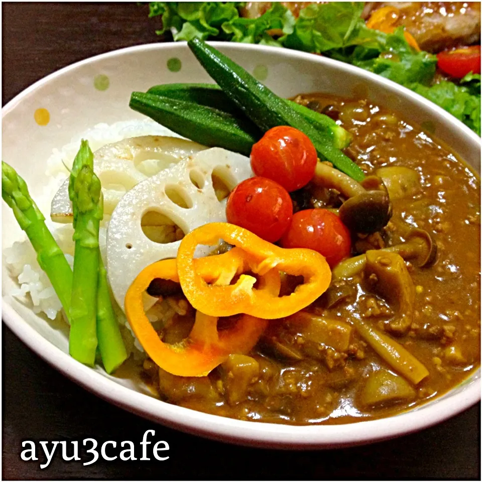 野菜たっぷりカレー|ayu3cafeさん