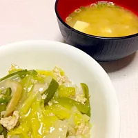 Snapdishの料理写真:手抜き白菜丼