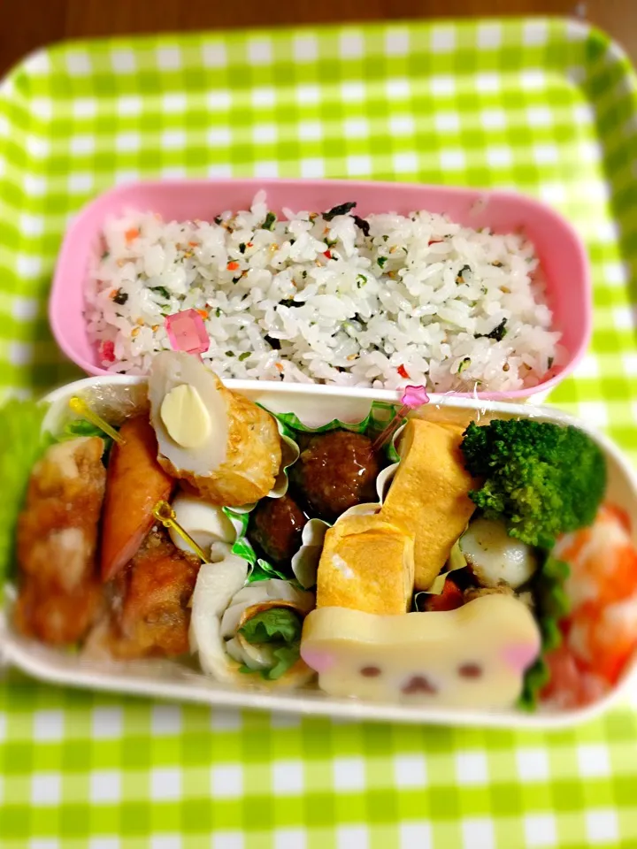 JK楓のお弁当♪9/8♪初の高校体育祭|よこたんさん