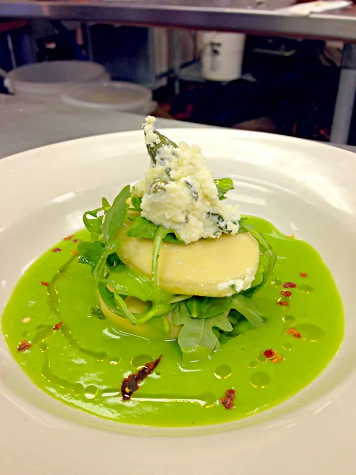 Ricotta/asparagus-Ravioli|Edgar Rodriguezさん