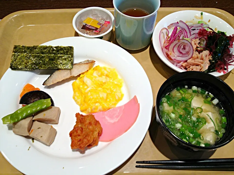 糖質制限をした朝食バイキング|ハルさん