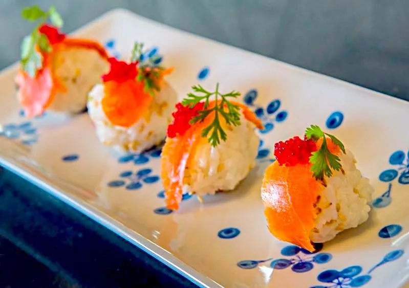 Smoked salmon rice balls|@namamotoさん