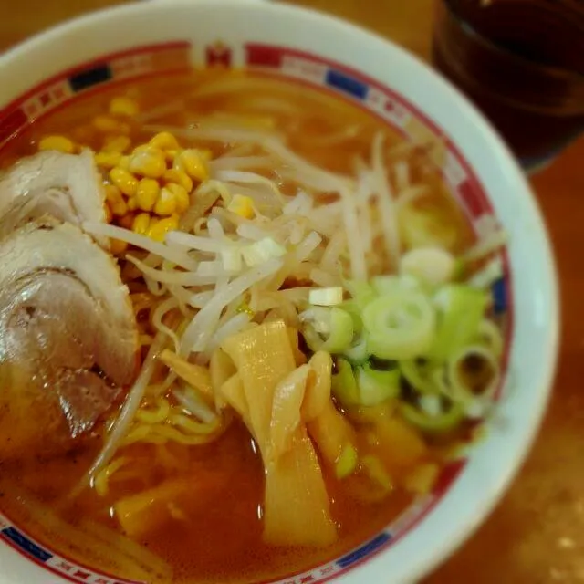 今日のお昼だよ～北海道「けやき」の味噌ラーメン|なおみさん