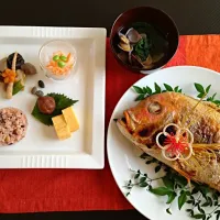 Snapdishの料理写真:お食い初め|やまだ ひとみさん