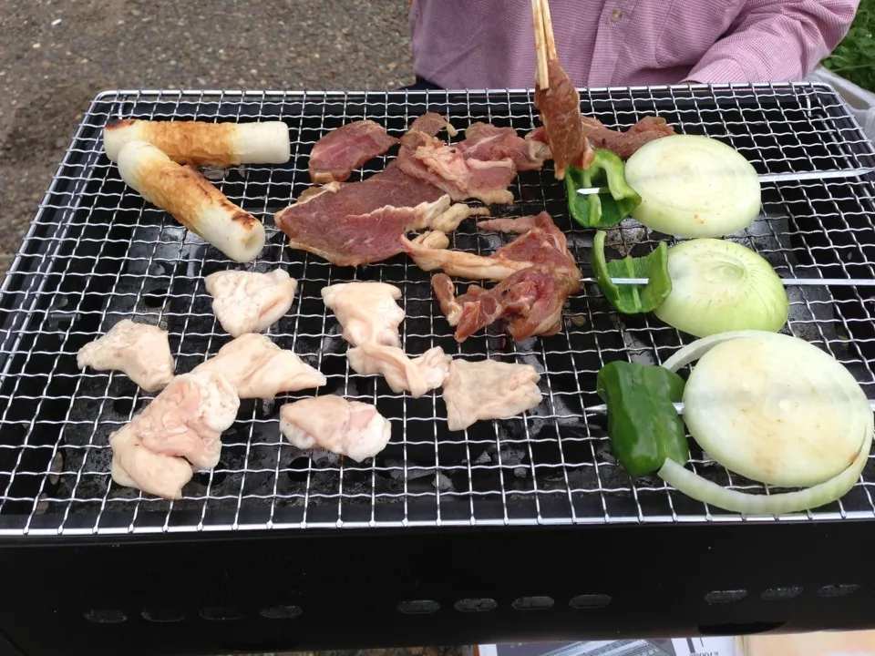 今年最後の屋外焼肉。|よっしーさん