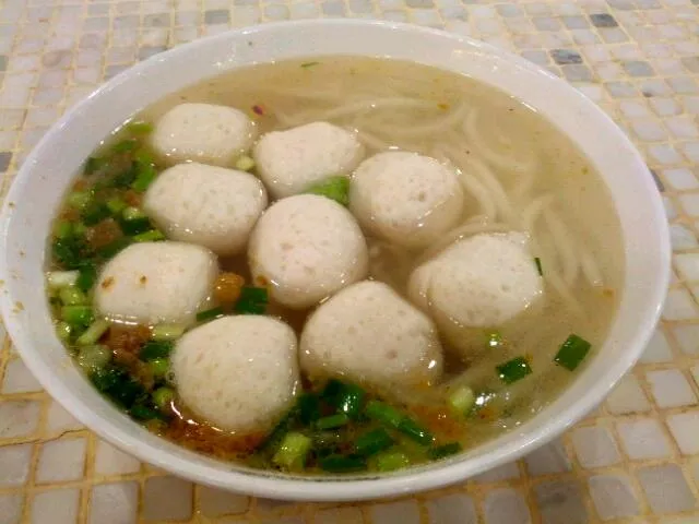 Handmade Fishball mee tai mak|Xi wenさん