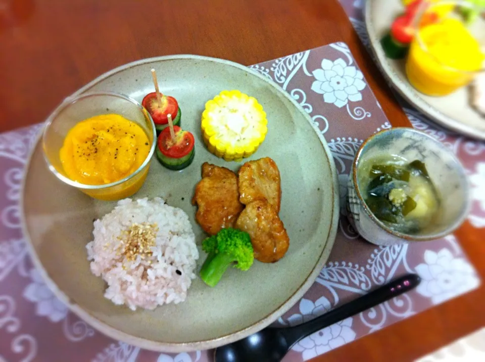 小学六年女子のお夕飯♡|ひまぴさん