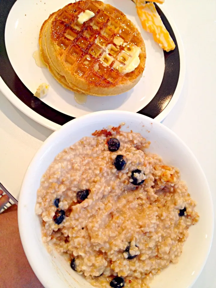 Snapdishの料理写真:Steel cut oats|kevin hilgendorfさん