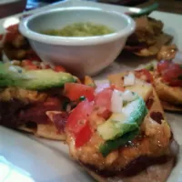 chicken nachos with pineapple sauce!|Pam Cascoさん