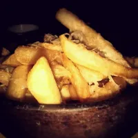 Snapdishの料理写真:Parmesan french fries!|Pam Cascoさん