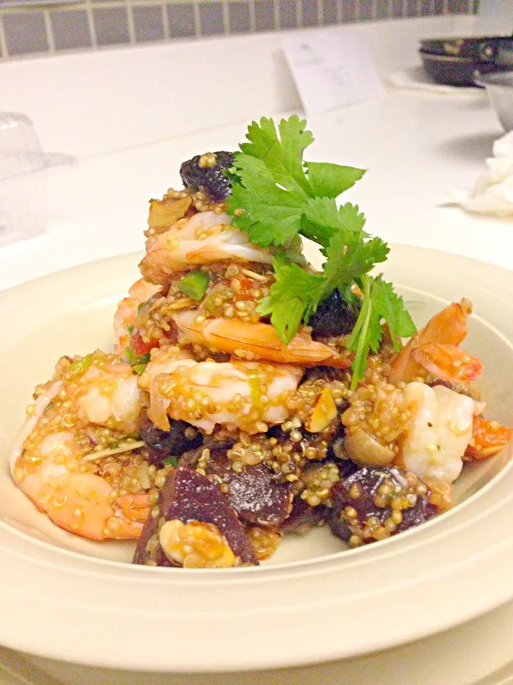 Quinoa/Shrimp salad|Edgar Rodriguezさん