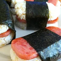 Snapdishの料理写真:SPAM musubi