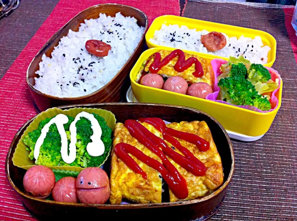 本日の彼氏くんお弁当。|ねこ。さん