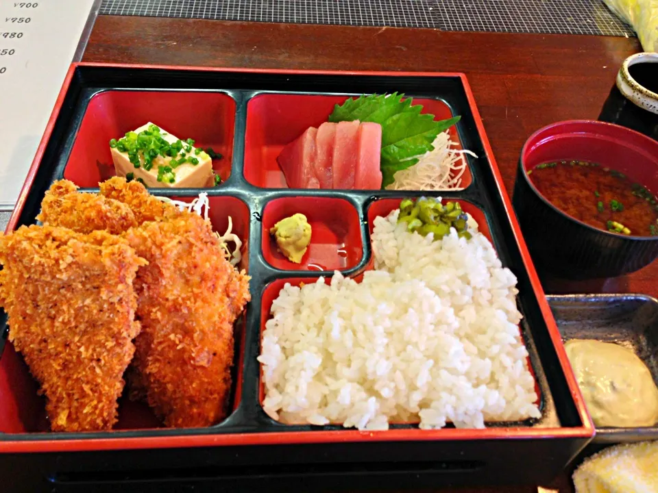 まぐろカツ定食|じゅんいちさん