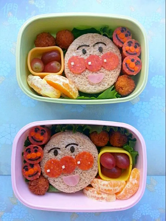 Anpanman sandwich lunch box|euniceさん