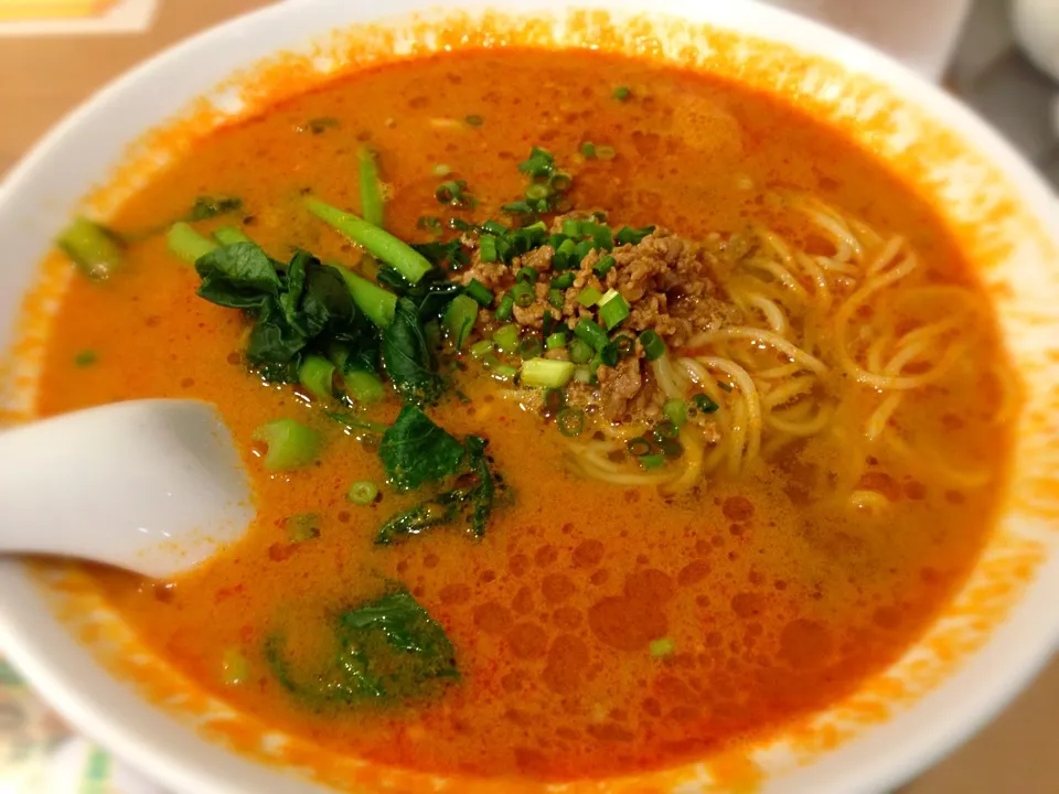 Snapdishの料理写真:横浜中華街・富筵   麻辣担々麺🍜🇨🇳|ゆうじ.さん