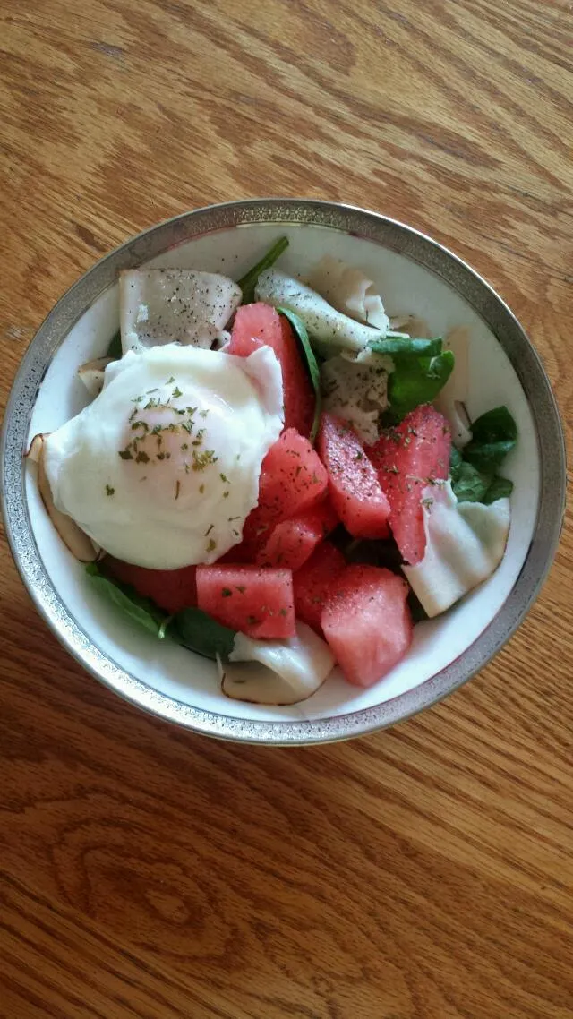 watermelons spinach turkey egg|Christine Leeさん