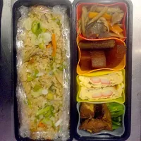 鱈の煮付け、かにかまたまご、きんぴら、炊き込み御飯|JUNさん