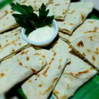 Snapdishの料理写真:Three Cheese Quesadillas|Deeanさん